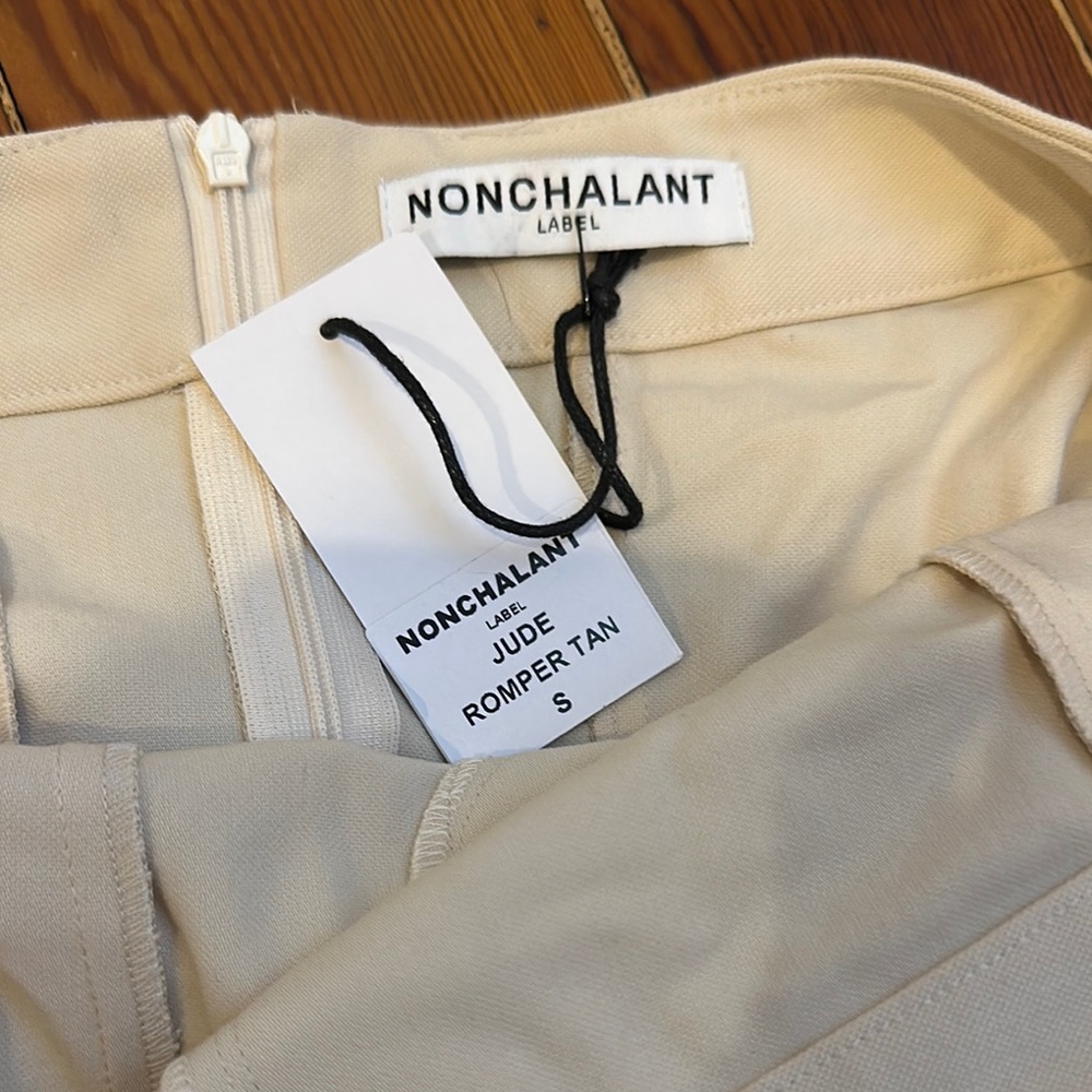 Nonchalant Tan Romper